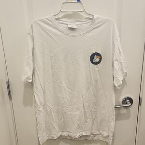 H&M White Tee with Duck California Get The Good Vibes Mens XL Cotton